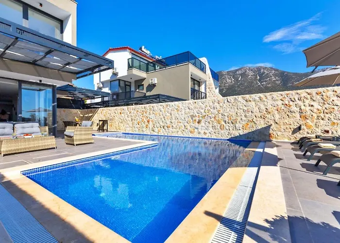 3 Bedroom With Private Pool Kalkan